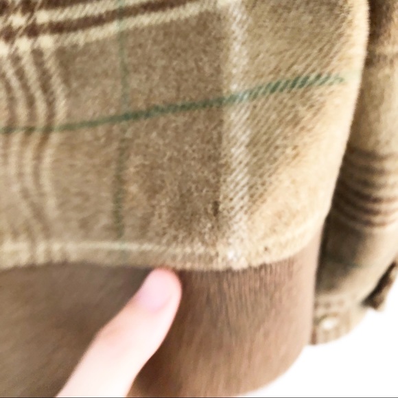 Polo Golf RL Sample Plaid Lambs Wool Zip Jacket - Picture 12 of 12